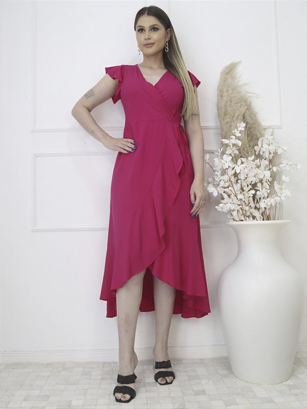 Vestido Envelope Pink Loja Lali